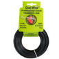 Black round strimmer line Ø2.4mm, 15m, Professional Grade packaging