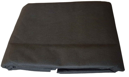 Pond liner underlay 3m x 3m, folded dark-grey sheet with seam detail