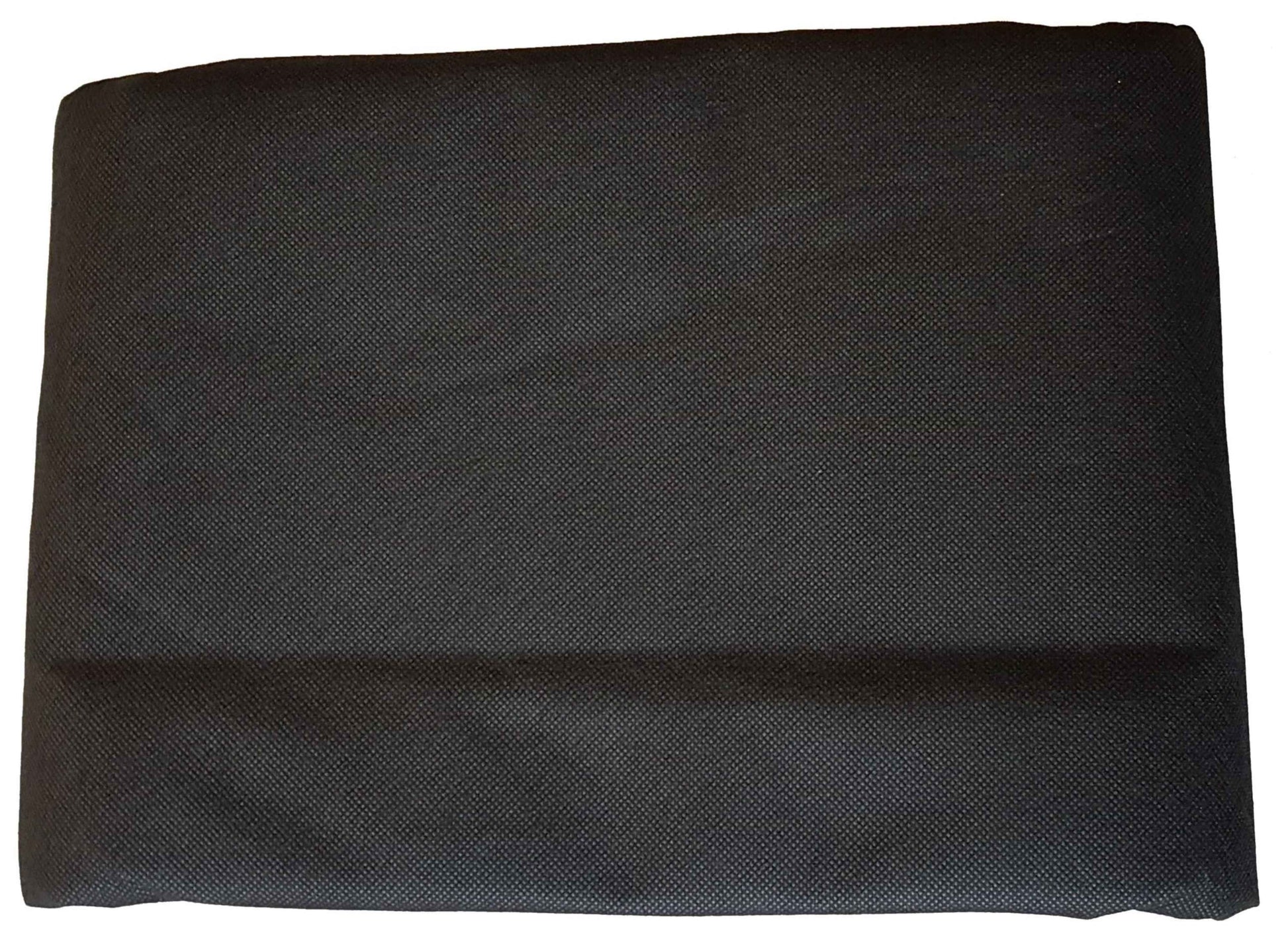 Non-woven weed membrane sheet, dark anti-weed fabric, neatly folded