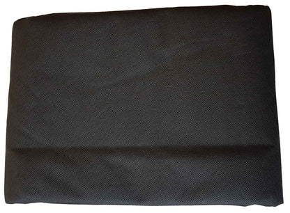 Non-woven weed membrane sheet, dark anti-weed fabric, neatly folded