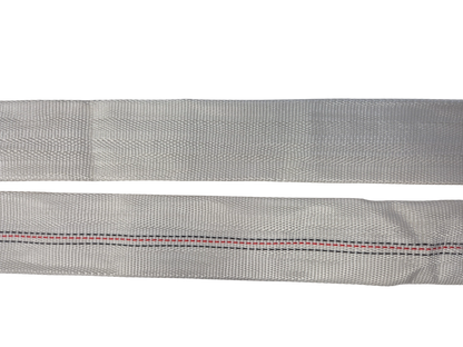Lay Flat 2" Lined Schlauch, Nahaufnahme Naht und glatte gewebte Oberfläche