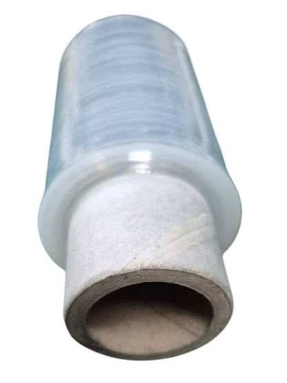 Klar Schrumpfrollen Mini, glänzende transparente Folienrolle, offene Seite