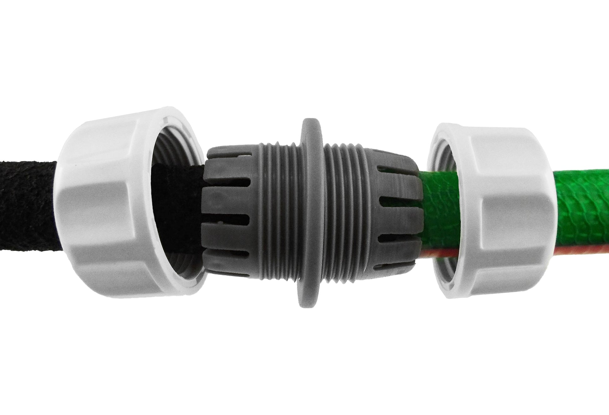 Hose Mender 1/2" WL Verbindung zwischen Schlauchenden, zentrale Riffelung