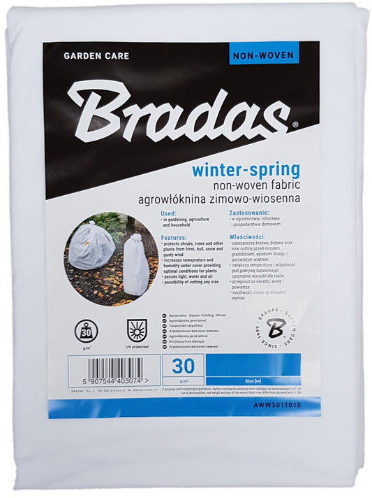 Garten-Frostschutz-Vlies 30 g/m², 3,2 × 5 m, in Verpackung