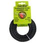 Cost Wise strimmer line, black twisted 3mm x 15m, packaged spool