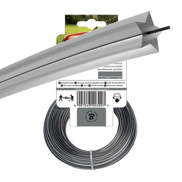 Strimmer Line Ripper dual-star trimmer line, 3.0mm x 50m spool