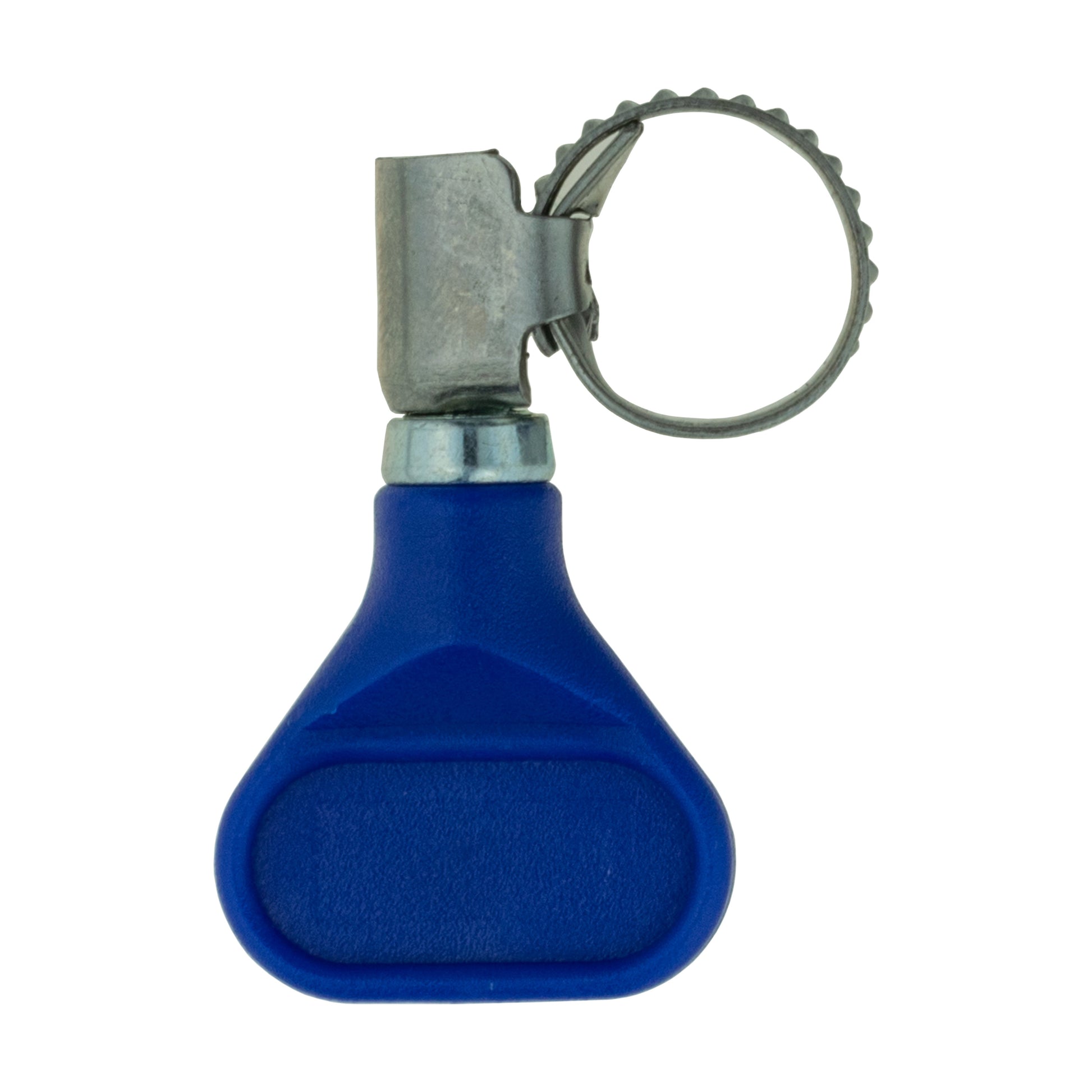 A2 grip hose clip with blue handle and wire loop, 8mm–12mm