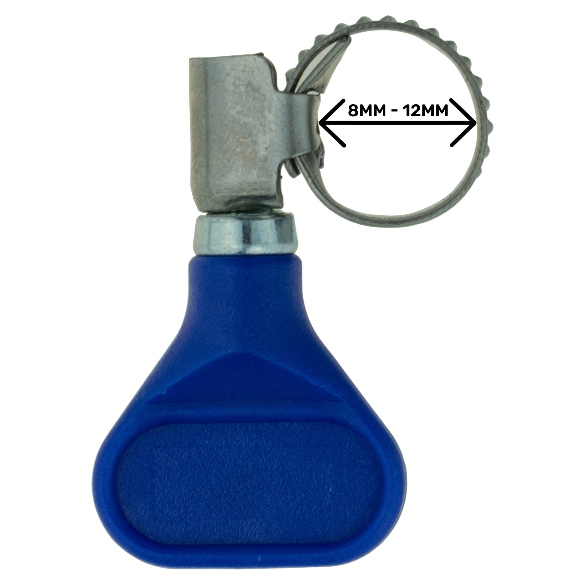 A2 grip hose clip with wire loop, for 8mm–12mm hose