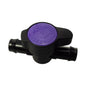Antelco Purple Back® 25mm valve mit lila Kappe und Anschlussrohren