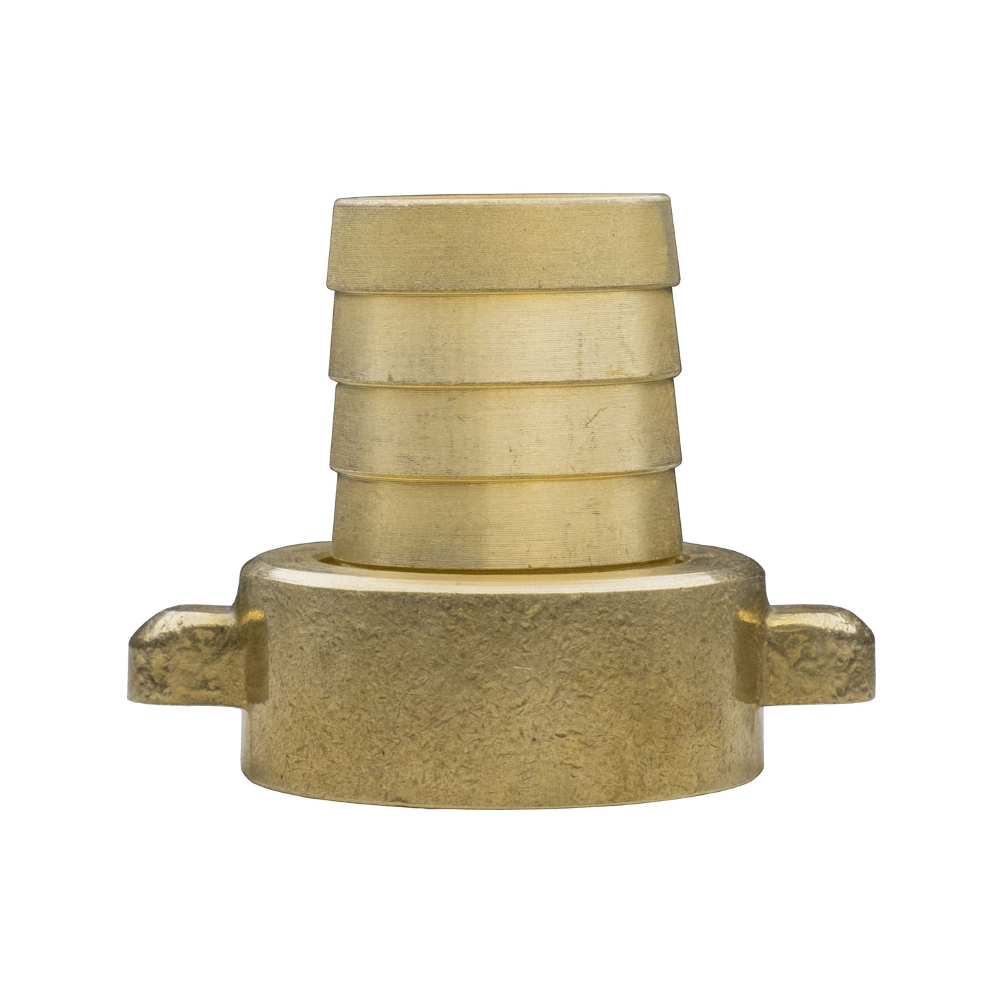 19mm brass barb fitting piece with stepped end for hose connection