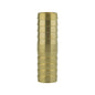 Brass straight joiner 15mm coupling piece with ridged sections