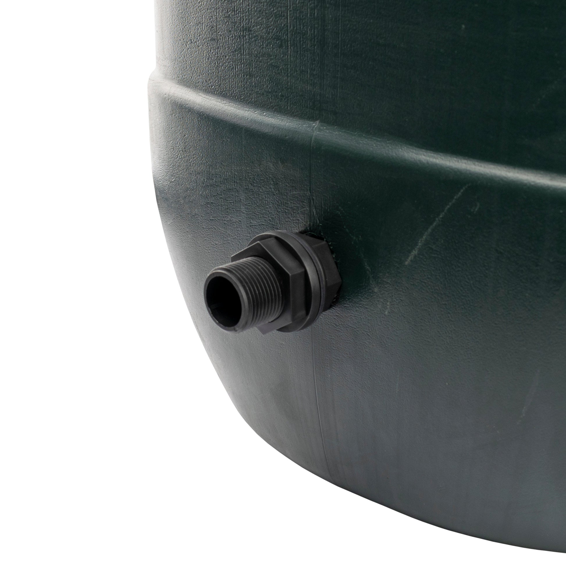 BSPM tank connector with washer mounted on tank inlet