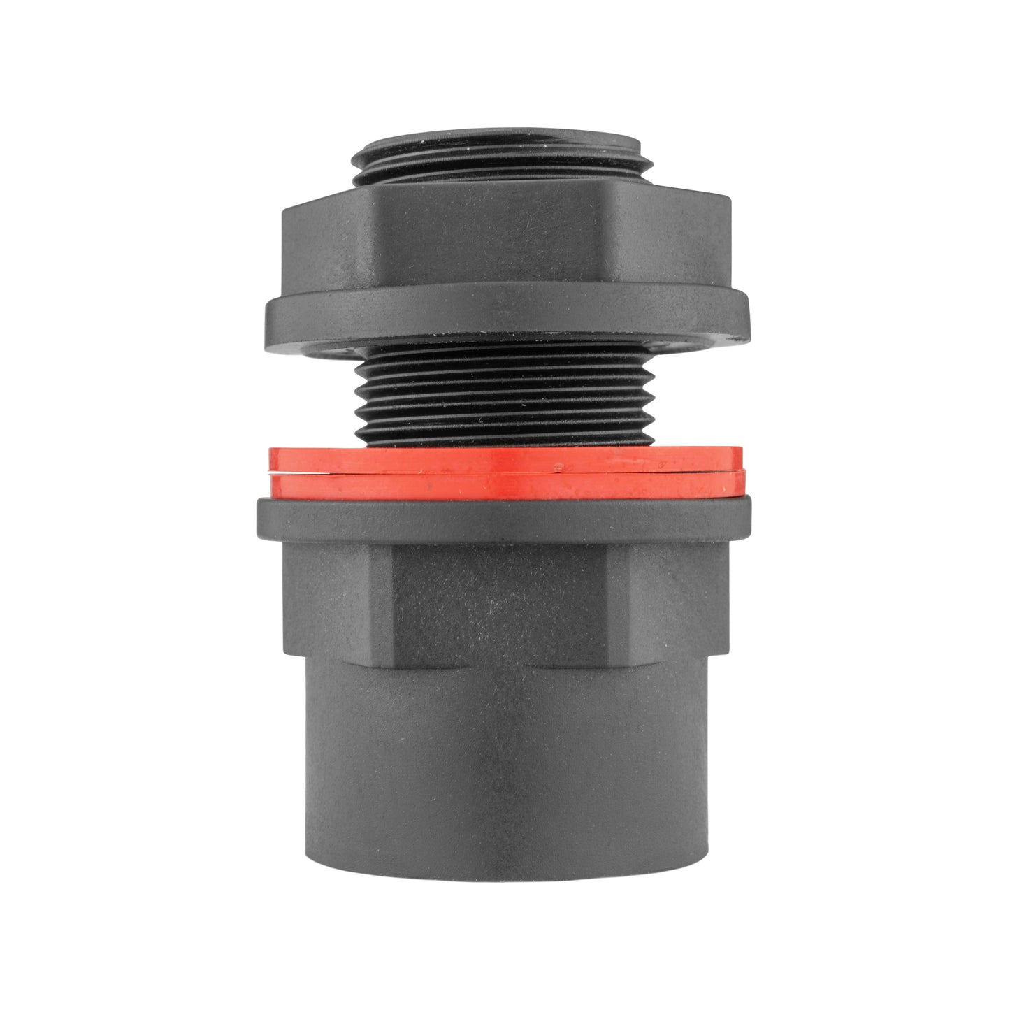 3/4" barb adapter with external thread and sealing ring