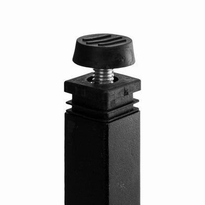 Dog bath tap connection valve with handle, dark plastic and metal insert