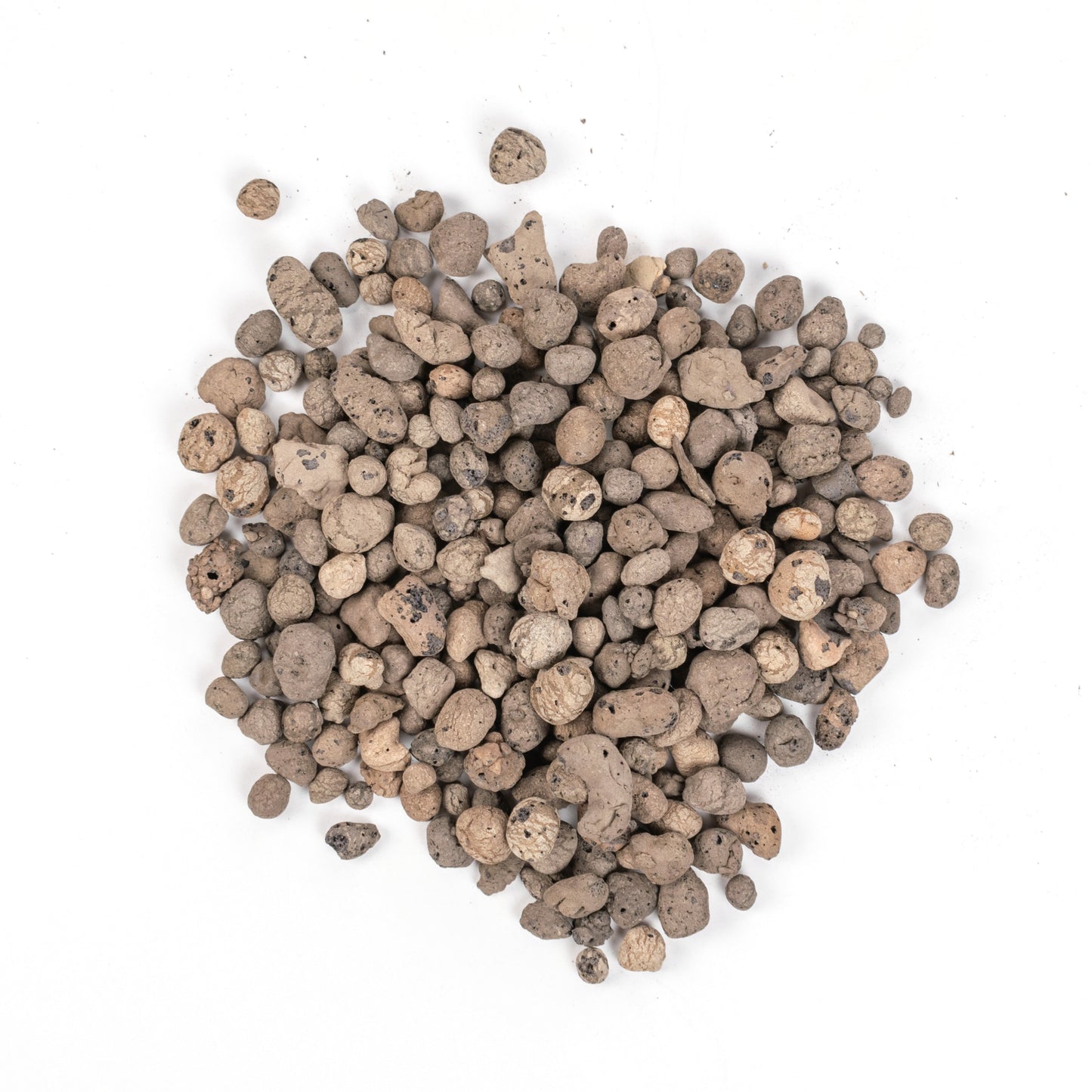 Keramzyt 4–8 mm: kleine bis mittlere, poröse Tonkugeln in Naturfarben