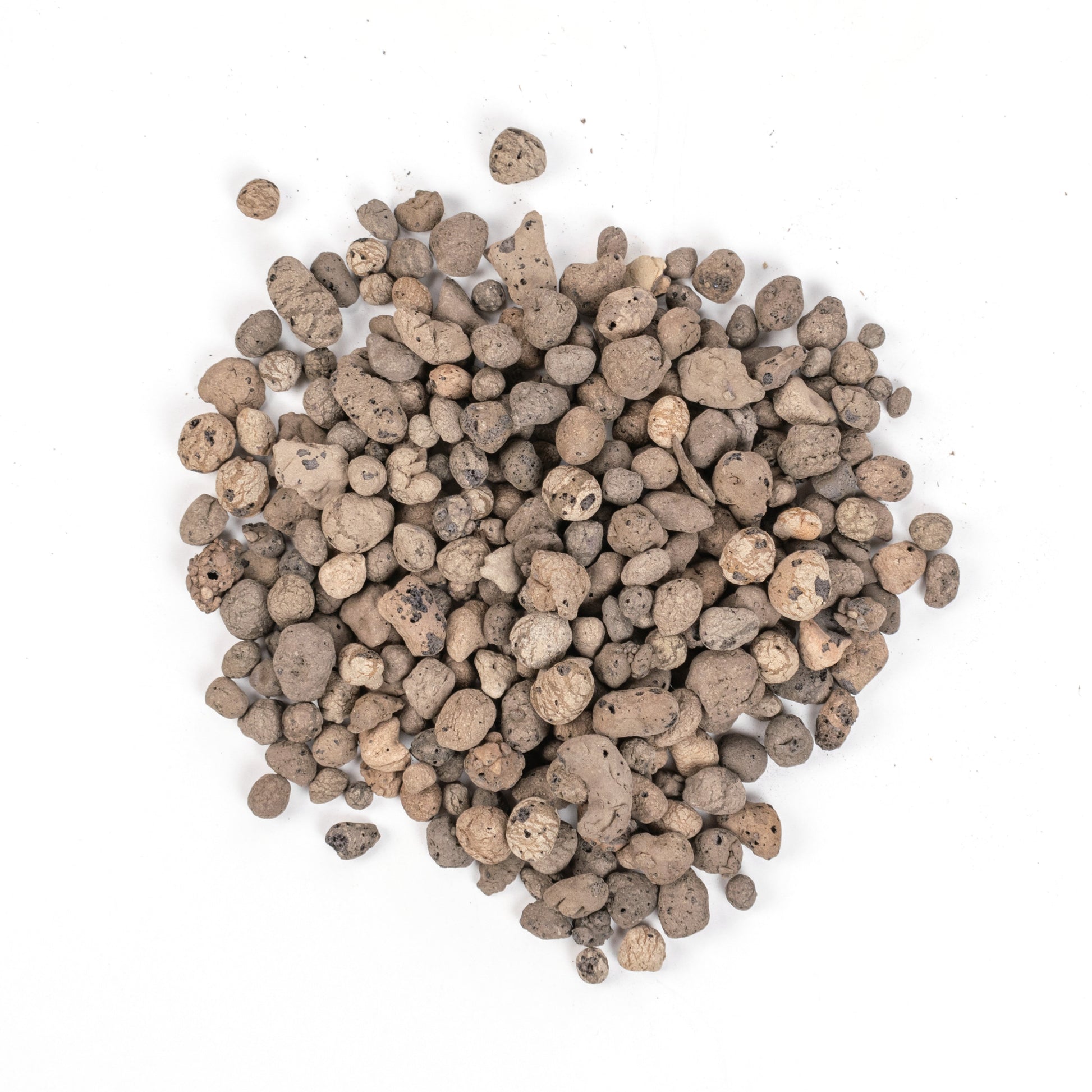 Keramzyt 4–8 mm: kleine bis mittlere, poröse Tonkugeln in Naturfarben