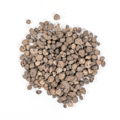 Keramzyt 4–8 mm: kleine bis mittlere, poröse Tonkugeln in Naturfarben
