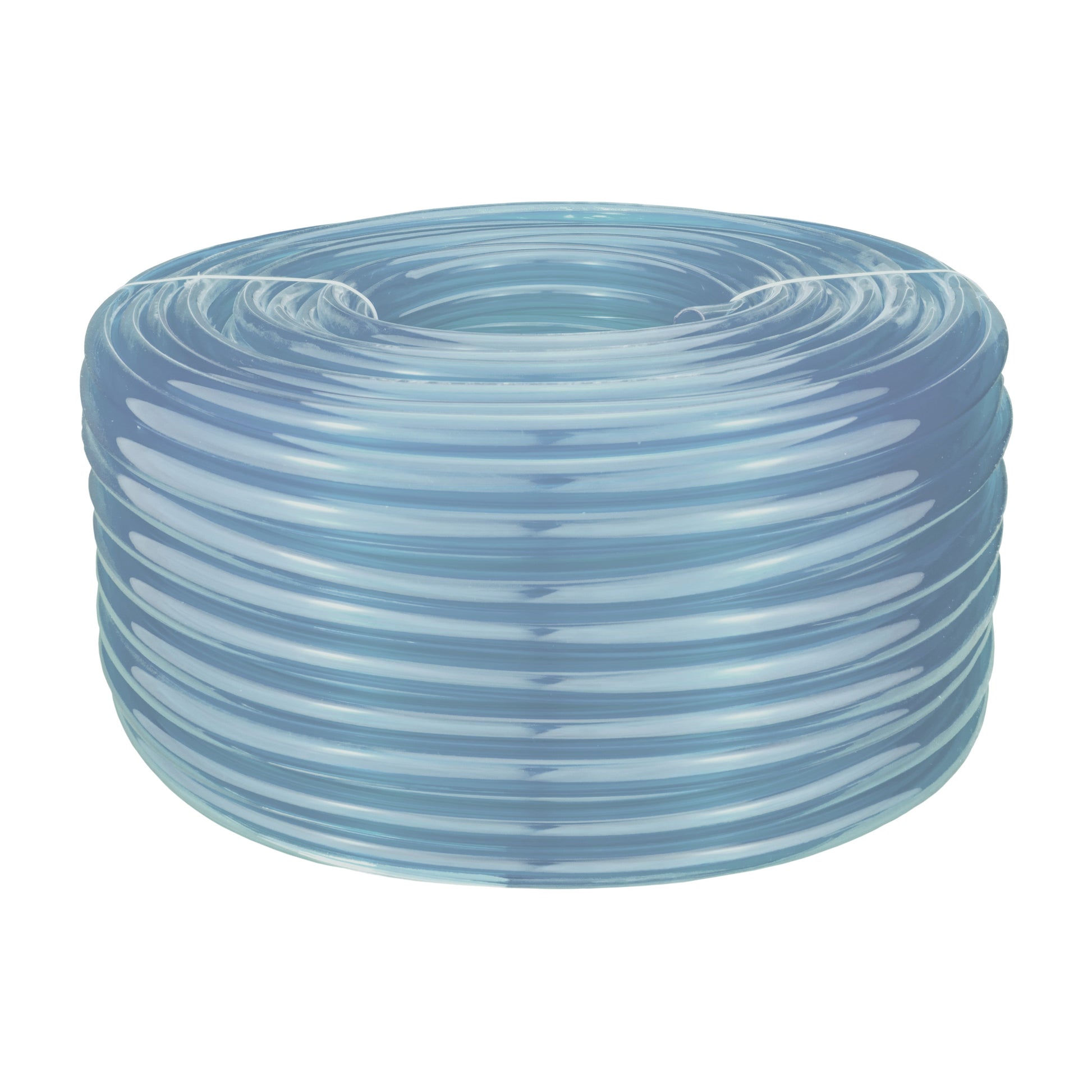 Clear PVC pipe coil, external diameter 18mm with 2mm wall thickness