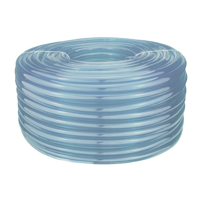 Clear PVC pipe coil, external diameter 18mm with 2mm wall thickness