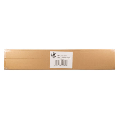 Cardboard package for 50cm watering lance with label on one end