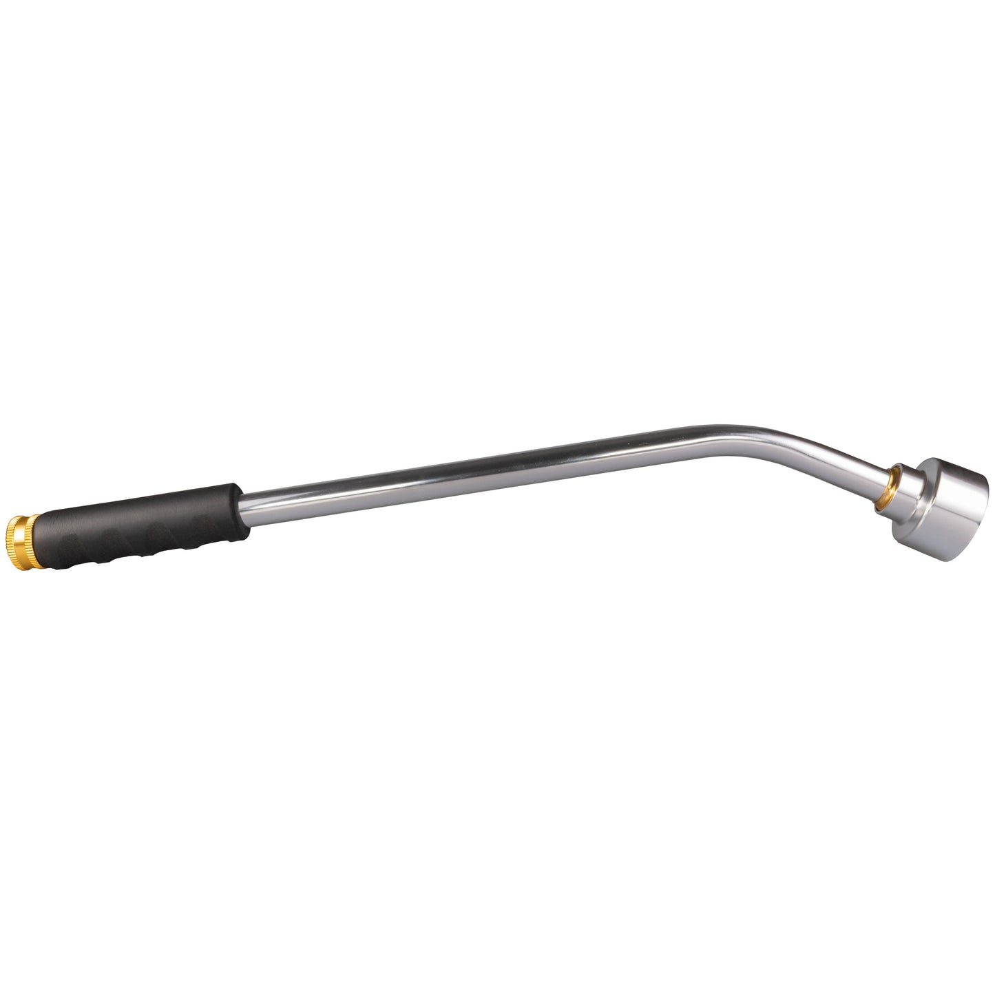 Threaded 3/4" BSP female inlet on black foam-covered watering lance