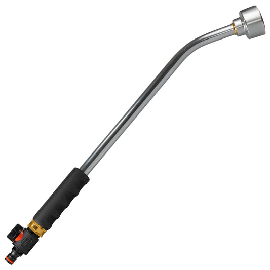 50cm schwarze Gießlanze mit Quick-Connect-Ventil, gebogenem Metallrohr
