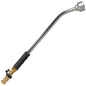 50cm watering lance with brass valve and quick-connect hose connector