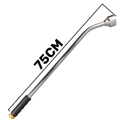 75cm watering lance with 3/4" BSP female thread inlet and black grip handle