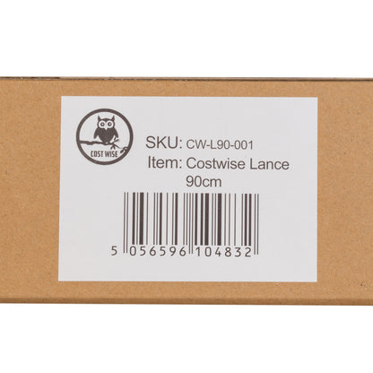 Product label: Costwise lance 90cm with SKU and barcode