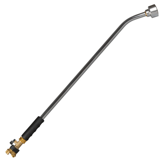 90cm watering lance with brass shut-off valve and metal Geka Type F fitting