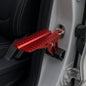 Car Door Step Type D orange mit rutschfester Trittfläche, am Türholm montiert