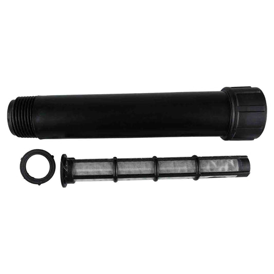 Water Filter 3/4" BSPM-F with O-ring and filter cartridge, black housing