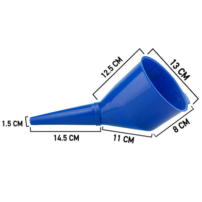 Blauer Kraftstofftrichter Maße: 14,5×11×12,5 cm