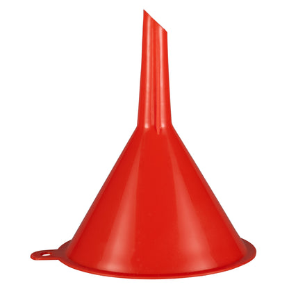 Red funnel, medium size, conical body with narrow top opening