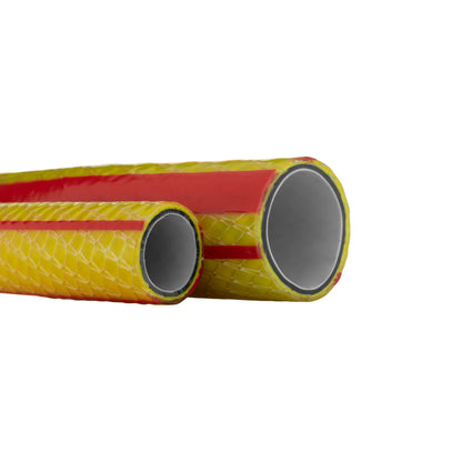 3/4" garden hose tubing, visible end sections with grey inner core