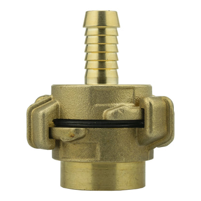 Brass claw set with 13mm barb inlet and quick-grip retaining ring
