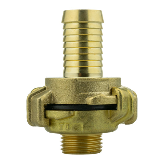 Brass claw set with 19mm barb and 1/2" BSP male connector
