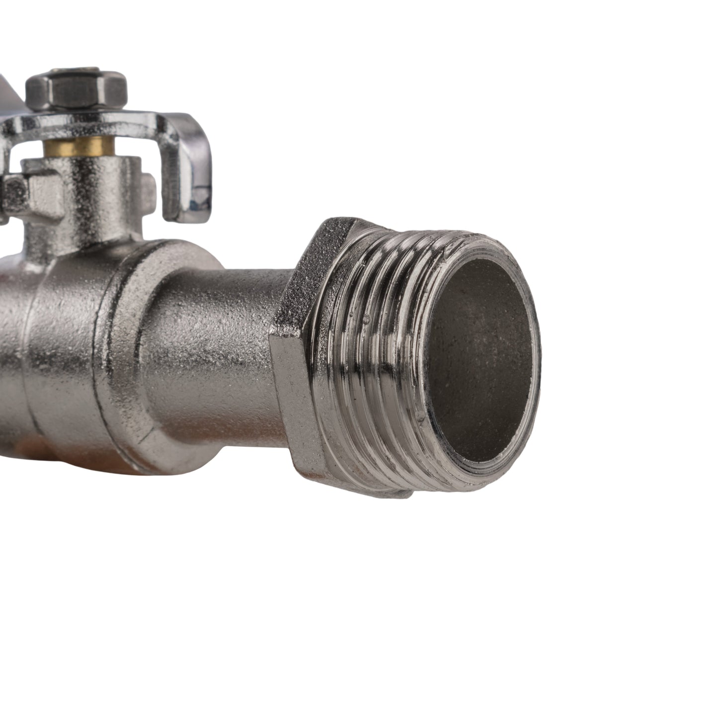 MDPE-Tee 25 mm Anschlussstück mit Gewinde, Metallkörper und Schnellkupplung