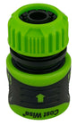 Cost Wise Click and Lock hose connector, 1/2 inch, green and black