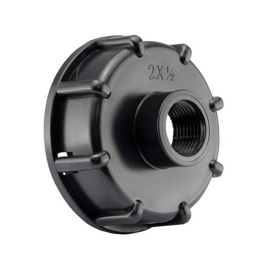 IBC Tank End Cap with built-in 1/2" BSPF threaded outlet