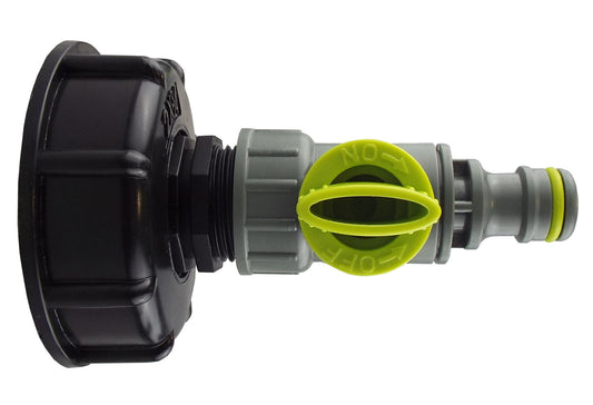 IBC Click-Lock Ventilkappe Lime, S60x6, 3/4" BSP Anschluss