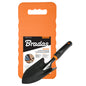 Orange multifunction kneeler mat with wide spade tool, in retail packaging