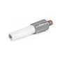 Water Lance WL with white nozzle and orange ring on ribbed silver body