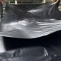 Black PVC pond liner sheet, 5 m x 5 m, thick 450gsm
