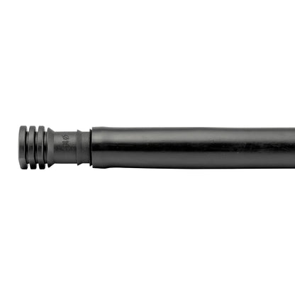 Schwarzes 1/2" Barb-Verbindungsstück mit gerader Kupplung und Einschub-Ende