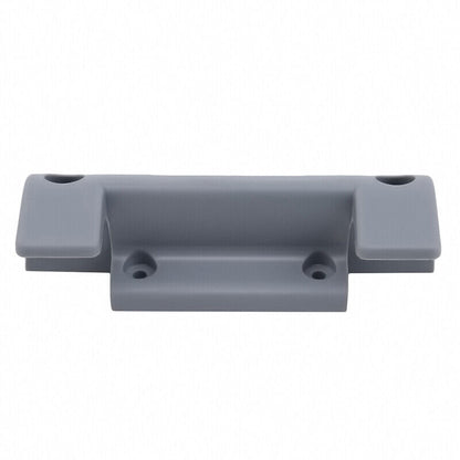 Hose reel wall bracket front view with two small mounting pins