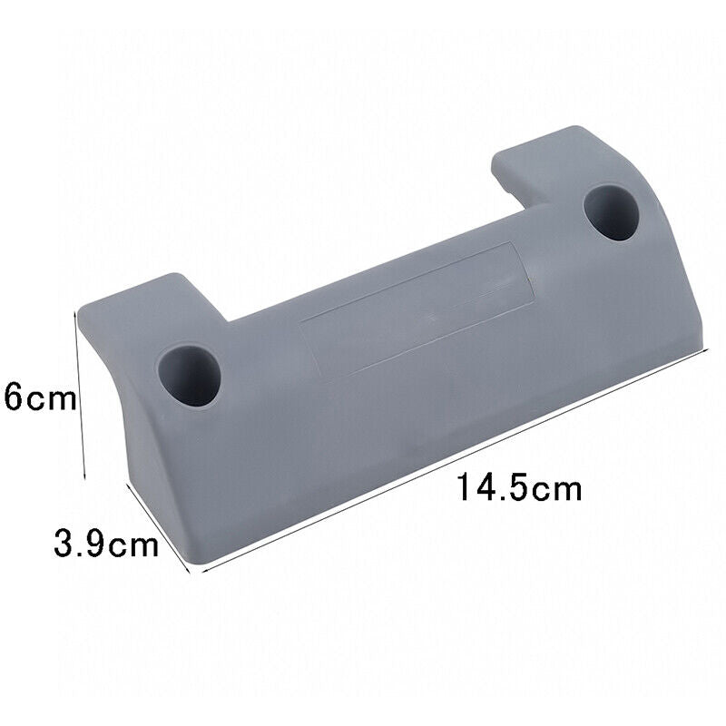 Hose reel wall bracket dimensions shown: 14.5 cm length, 6 cm height