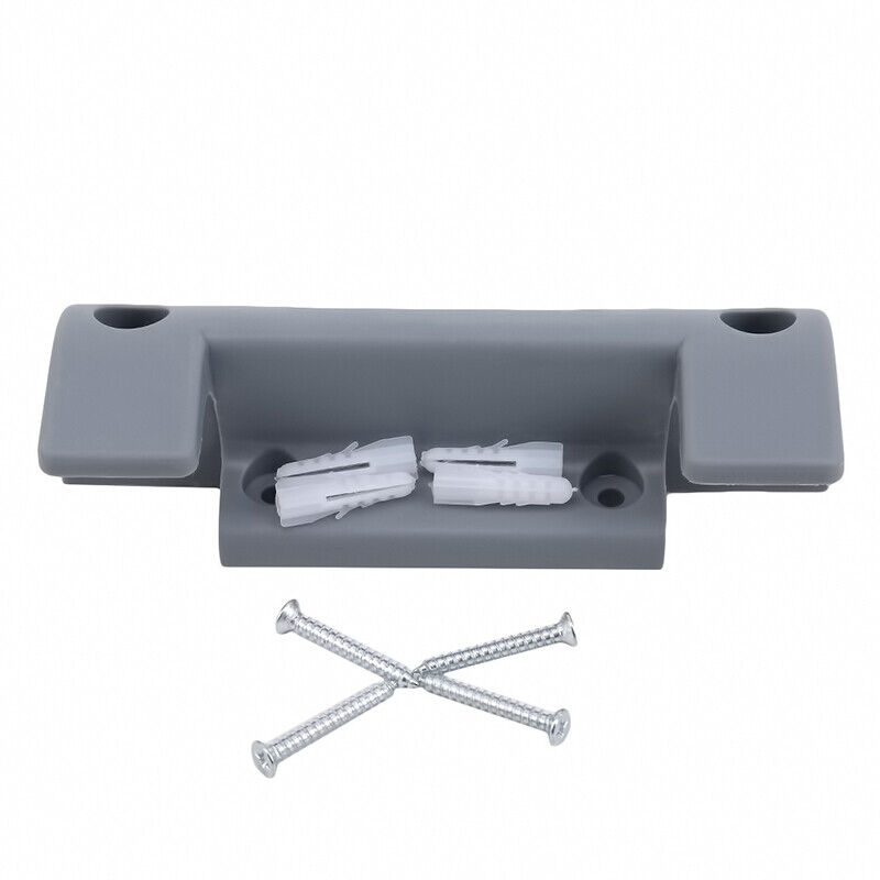 Hose reel wall bracket base with mounting fittings and included screws