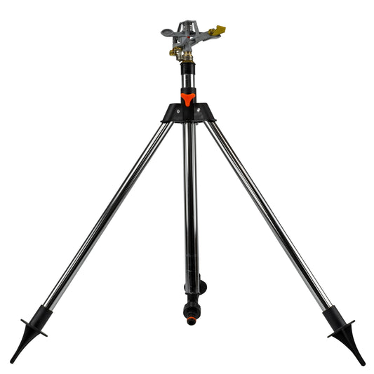 Pulsierender Rasensprenger auf Stativ, 90 cm Höhe