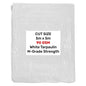 White tarpaulin 5m x 5m, 90 GSM M-Grade strength sheet